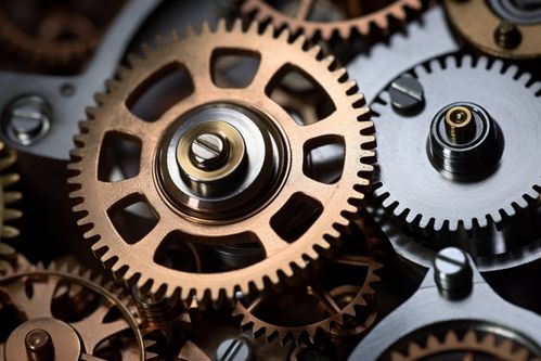 機(jī)器部件工廠工業(yè)機(jī)械齒輪零件攝影圖片 攝影圖